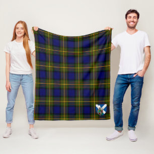 Manta Polar Cuadros de Tartán de Scotts Muir