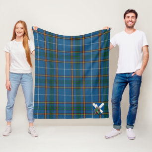Manta Polar Cuadros de Tartán Scotts Bairn