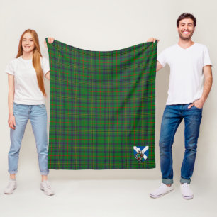 Manta Polar Cuadros Escoceses Tartán de Scotts Kennedy