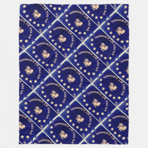 Manta Polar Cualquie sino pero presentación - azul de St