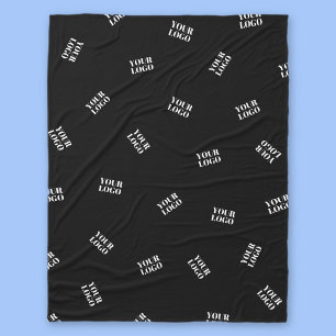 Manta Polar Cualquier logotipo o imagen subida Patrón disper