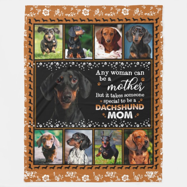 Manta Polar Cualquier Mujer Puede Ser Madre Pero Se Necesita A (Anverso)