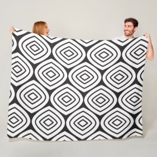 Manta Polar Cualquier patrón MCM de diamante resumen de color