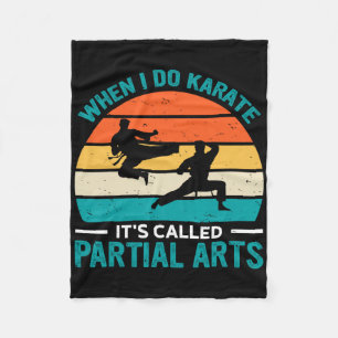 Manta Polar Cuando hago Karate se llama Artes parciales 19 