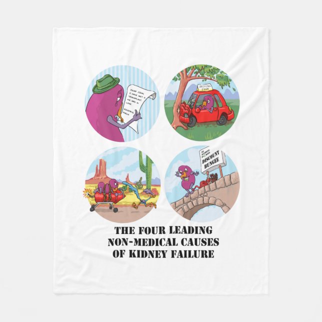 Manta Polar Cuatro causas no médicas principales… (Anverso)