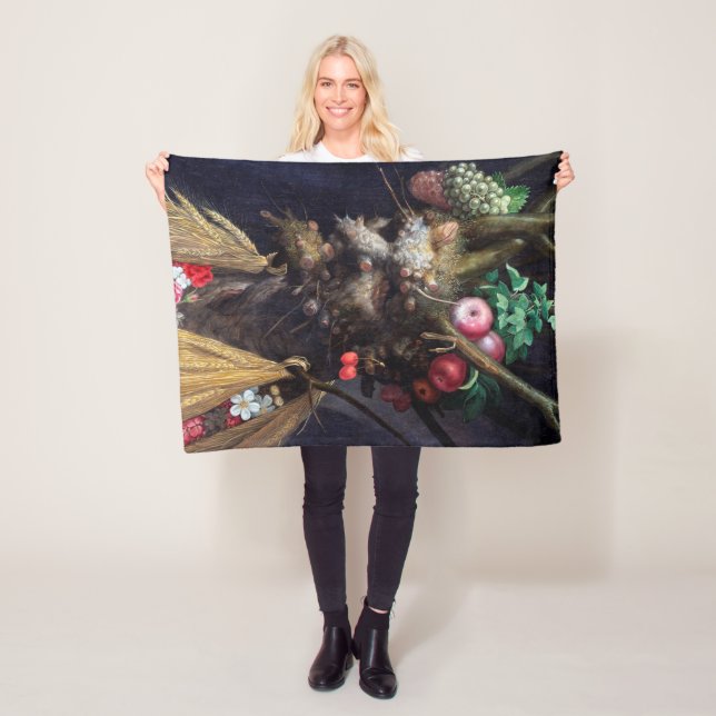 Manta Polar Cuatro estaciones en una sola cabeza, Arcimboldo (In situ)