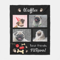 Cuatro mejores amigos Furever Dog Blanket
