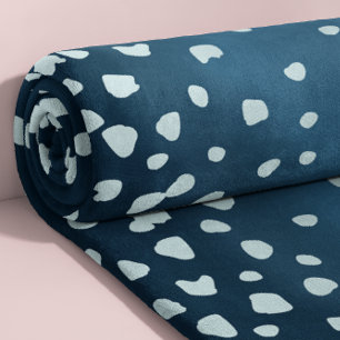 Manta Polar Cubierta blanda de papel azul para animales de ale