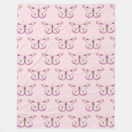 Manta Polar Cubierta de agua Mariposa 2a