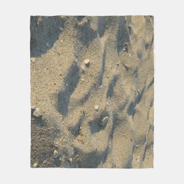 Manta Polar Cubierta del camo de la arena de la playa (Anverso)