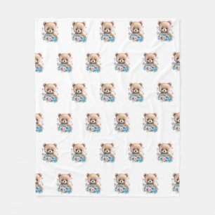 Manta Polar Cubo de oso