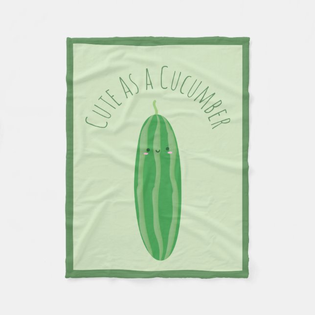 Manta Polar Cucumber Funny (Anverso)