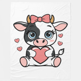 Manta Polar Cuddle Cow 60x80 Fleece Blanket