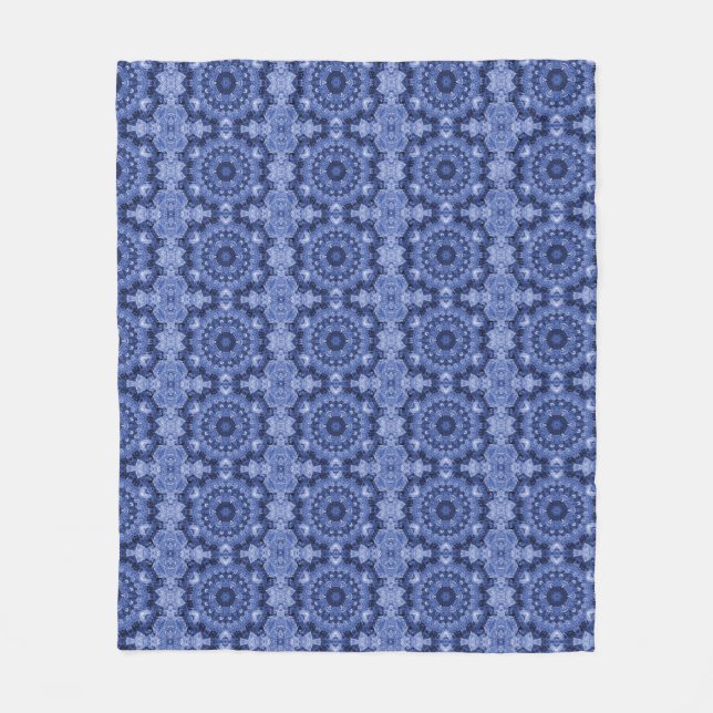 Manta Polar Cuello azul (Anverso)