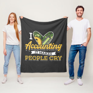 Manta Polar Cuentas a Cobrar que me gusta la contabilidad