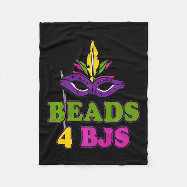 Manta Polar Cuentas Para Bjs Dirty Mardi Gras (Anverso)
