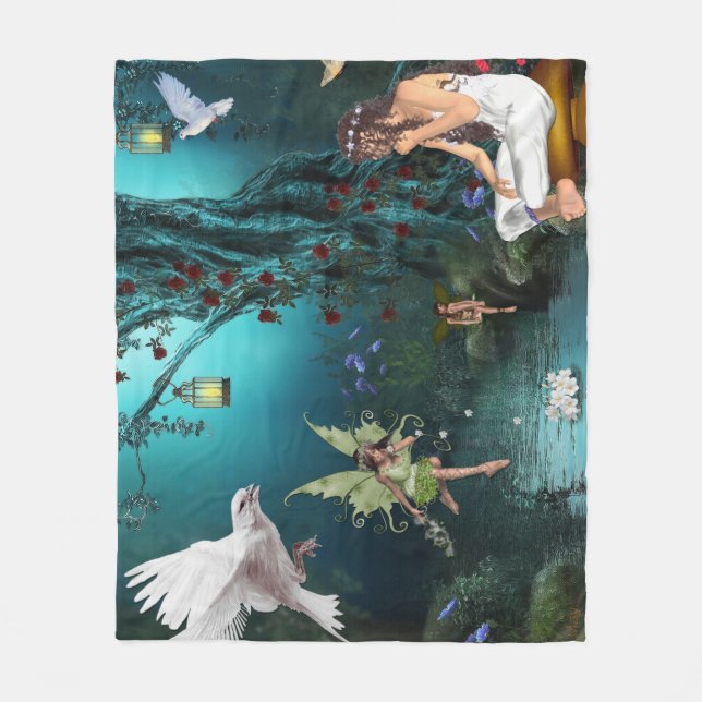 Manta Polar Cuentos de hadas (Anverso)