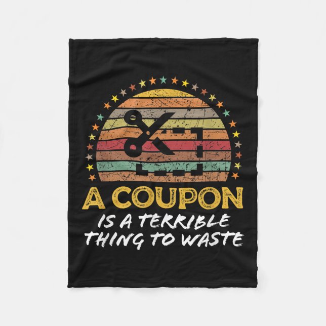 Manta Polar Cuestionamiento divertido, Cupón Clipper Money Sav (Anverso)