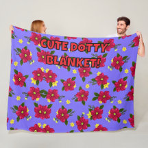 ¡CUIDADO BLANKET Fleece Blanket!