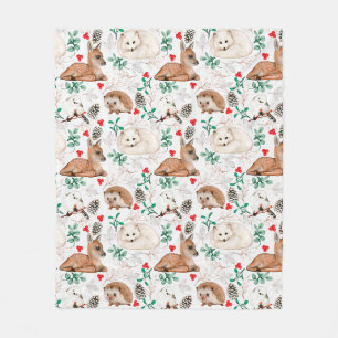 Manta Polar Cuidados cristales de bosque Fleece Blanket