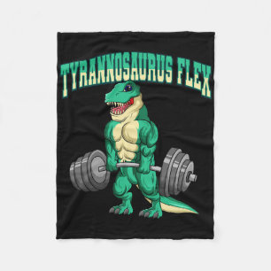 Manta Polar Culturismo Fitness Tyrannosaurus Flex Dinosaurio D