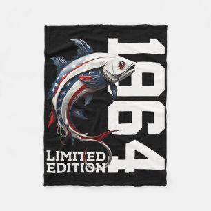 Manta Polar Cumpleaños de pescador Edición Limitada de Pesca 1