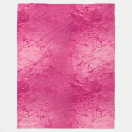 Manta Polar Cumpleaños Rosa Chic Glam Femenino