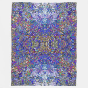 Manta Polar Currícula deja arbol arte meditación Fleece Blanke
