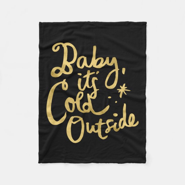 Manta Polar &Curso; Gracioso Ba de Navidades (Anverso)