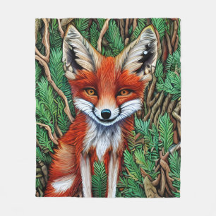 Manta Polar Curte Little Wilderness Fox
