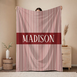 Manta Polar Custom Baby Shower Blanket Gift for Girls and Boys