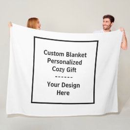 Manta Polar Custom Blanket – Personalized Cozy Gift