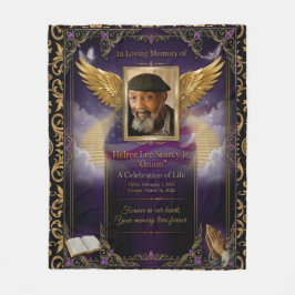 Manta Polar Custom Keepsake Fleece Blanket 