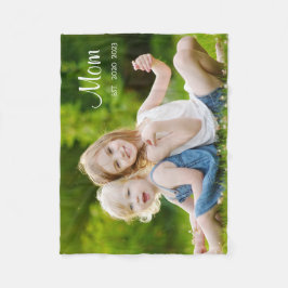 Manta Polar Custom Mom Established Modern Script Photo