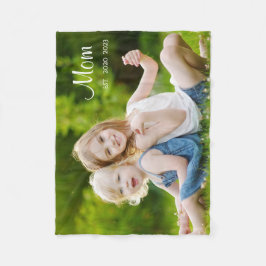 Manta Polar Custom Mom Established Modern Script Photo