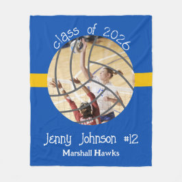 Manta Polar Custom Volleyball Picture Senior Night Graduation