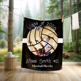 Manta Polar Custom Volleyball Picture Senior Night Graduation