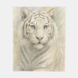 Manta Polar Customizable Majestic White Bengal Tiger Animal 