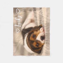 Manta Polar Customizable Pet Photo and Name