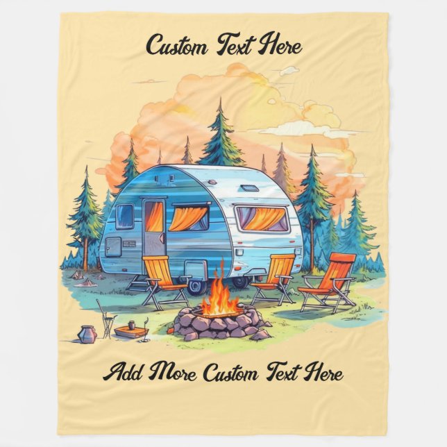 Manta Polar Customize Recreational Vehicle Camping Campfire (Anverso)