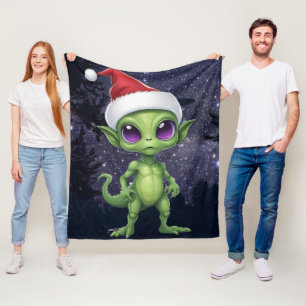 Manta Polar Cute Alien Santa Claus