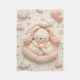 Manta Polar Cute Baby Animals Blanket