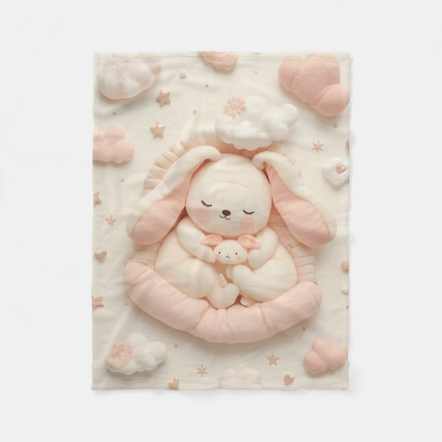 Manta Polar Cute Baby Animals Blanket (Anverso)