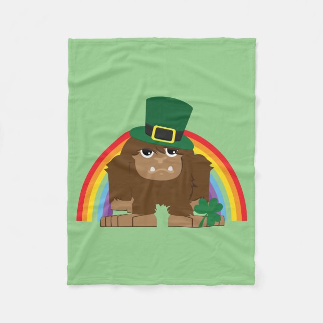 Manta Polar Cute Bigfoot Leprechaun (Anverso)
