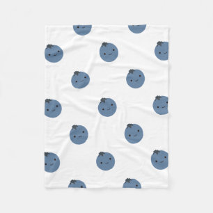 Manta Polar Cute Blueberry