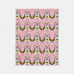 Manta Polar Cute Dog Fleece Blanket