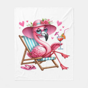 Manta Polar Cute Flamingo Clipart
