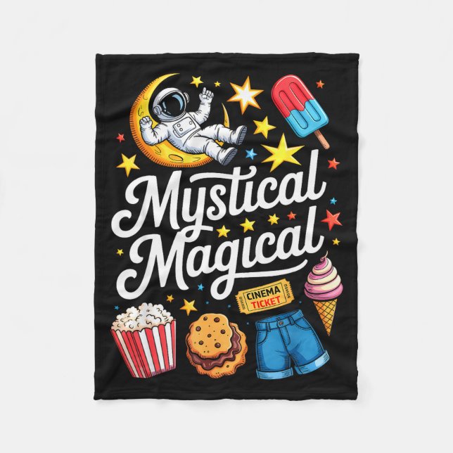 Manta Polar Cute Funny Astronaut Cookies Kids Boy Toddler Girl (Anverso)