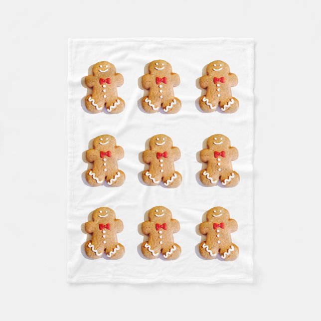 Manta Polar Cute Gingerbread Cookie 4Kate (Anverso)