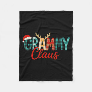 Manta Polar Cute Grammy Claus Navidad Para Abuela Santa Sombre
